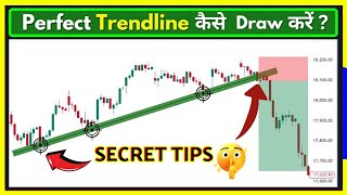 How to Draw Trendline Correctly  Trading Strategy  Trend Line Trading Secret TrendLine [upl. by Marozas75]