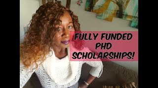 PhD scholarships Fully Funded [upl. by Lorenz]