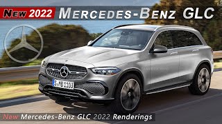 AllNew MercedesBenz GLC 2022 X254 Redesign  Modern Look Rendered as 2023 Model [upl. by Neehahs]