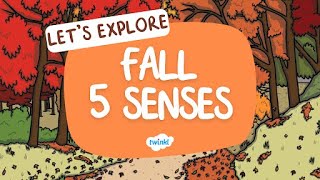 Fall 5 Senses for Kids  Lets Explore Our 5 Senses 🎃  Twinkl USA [upl. by Trebma]