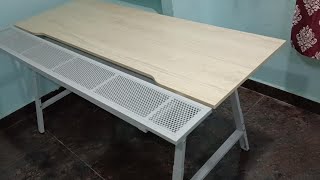 Utespelare gaming desk ash effectgrey [upl. by Domenic]