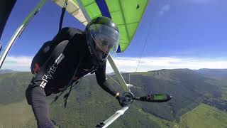 Ala Delta  Vuelo en Arcones  Hang Gliding [upl. by Lainahtan573]