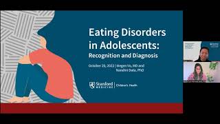 Eating Disorders In Adolescents Recognition and Diagnosis [upl. by Nelyak]