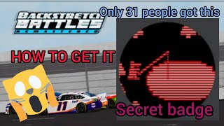 How to get secret badge 🤩 Roblox Backstretch Battles remastered [upl. by Avi273]