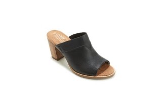 TOMS Majorca Mule with Stacked Heel [upl. by Beatrice]