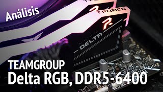 Análisis TForce Delta RGB DDR56400 de TeamGroup [upl. by Assilana]