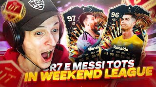 CR7 96 amp MESSI 97 TOTS in WEEKEND LEAGUE 🐐 [upl. by Hgieliak897]