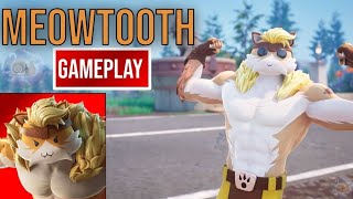 New Meowtooth Skin Gameplay Fortnite [upl. by Nomar748]