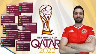 قرعة تصفيات إفريقيا لكأس العالم قطر 2022 و تفسير نظام ترشح المنتخبات  لا تزال هنالك مرحلة ثالثة 🏆⚽ [upl. by Aihsenat64]