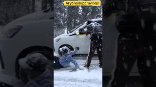 Snowfall Dangerous ‼️Accident 🤬😫 [upl. by Vedetta349]