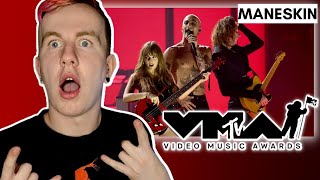 MANESKIN  HONEY ARE YOU COMING LIVE VMA PERFORMANCE  REACTION [upl. by Melania]