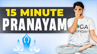 Daily Pranayama under 15Minutes  Breathing Exercises amp Yoga  Saurabh Bothra [upl. by Aubrey950]