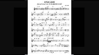 Autumn Leaves  Chet Baker transcription [upl. by Adnic]