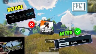 Bgmi Pubg Gyroscope Not supported Problem in Android Devices  How To enable Gyroscope in Pubg Bgmi [upl. by Eedyaj309]