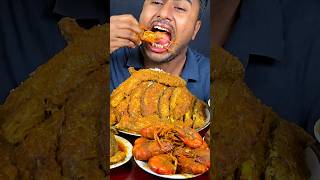 Spicy Srimp Curry Eating mukbang asmr shortvideo reelsvideo viralshort short reels food [upl. by Honor]