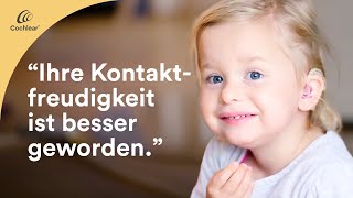 CochleaImplantat bei Kindern Die unglaubliche Entwicklung von Marlene [upl. by Osmen]