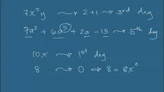 Introduction to Polynomials  Monomial Binomial Trinomial Leading Term amp Degree [upl. by Tris42]