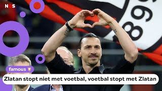 Zlatan Ibrahimovic 41 stopt met voetballen [upl. by Ansley]