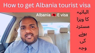 HOW TO APPLY ALBANIA  E VISA  STICKER VISA  DOCUMENTS REQUIRED FOR VISA [upl. by Harret]