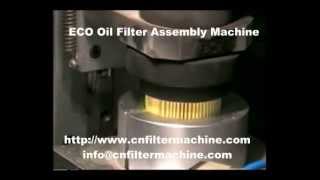 Fullauto ECO Oil Filter Assembly Machine [upl. by Okiam]