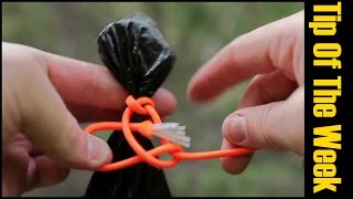 10 Awesome Uses For Trash Bags  quotTip Of The Weekquot [upl. by Brozak467]