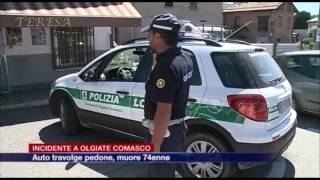 Etg  Incidente mortale a Olgiate comasco [upl. by Magdau]