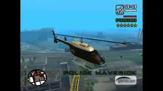 GTA SAN ANDREAS stealing a police helicopter Big twist in the ending watch [upl. by Pietra]