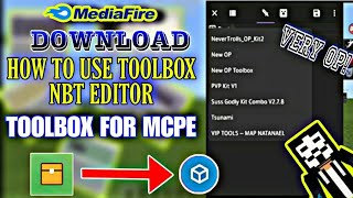 How To Use Toolbox NBT Editor  Toolbox For Minecraft PE [upl. by Anitsrik]