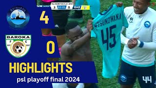 Richards Bay vs Baroka FC  Pls Promotional play offs [upl. by Ahtabbat]