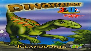 DINOSSAUROS 3D  IGUANODONTE [upl. by Gipps]