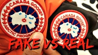 HOW TO SPOT A FAKE CANADA GOOSE GILET  FAKE VS REAL [upl. by Ahsienal]