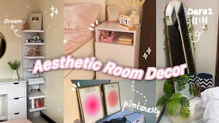 Aesthetic Room Makeover  Daraz 1111 [upl. by Celtic]