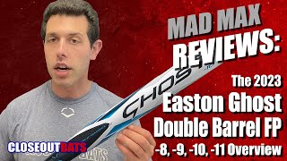 Easton Ghost Double Barrel Fastpitch Bat Overview 8 9 10 11 2023 [upl. by Enomsed]