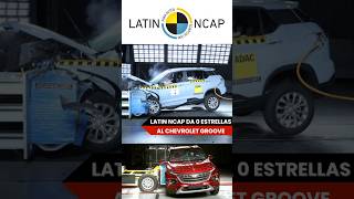 El Chevrolet Groove 0 estrelas de seguridad 😢Paso las resientes pruebas por Latin NCAP [upl. by Llirrem]