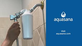 Aquasana Shower Filter System healthylifestyle watersolutions showerfilter [upl. by Ynahpit]