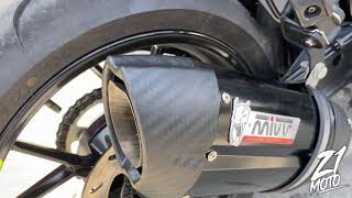 CFMOTO 300SR  MIVV Exhaust Soundcheck  Zero One Moto [upl. by Eceinal842]