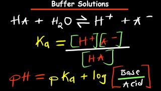 Buffer Solutions PH Calculations [upl. by Htbazile544]