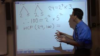 Highest Common Factor HCF amp Lowest Common Multiple LCM [upl. by Gustave]