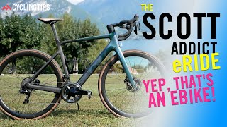 Scott Addict eRide An ebike that doesnt scream quotequot [upl. by Ajdan]