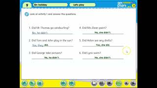 GET SMART YEAR 3 UNIT 9 ON HOLIDAY WORKBOOK – PAGE 71 [upl. by Brew14]