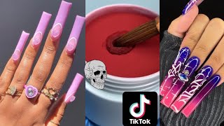 Tiktok Acrylic Nails SCARY STORYTIME Compilation [upl. by Bruning992]