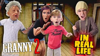 GRANNY Chapter Two IN REAL LIFE Funhouse Family [upl. by Amerak]