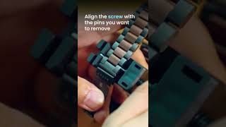 How to Use the Boult Crown R Smartwatch Strap Adjustment Tool boult shorts smartwatch [upl. by Wilscam]