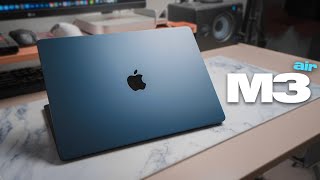 M3 MacBook Air 15quot Midnight UNBOXING amp First Look The Perfect Laptop [upl. by Eralc106]