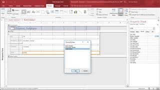 MS Access 2016  Form Validation [upl. by Imefulo370]