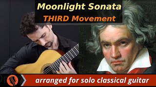 Beethoven  Moonlight Sonata 3rd Movement arr Emre Sabuncuoglu [upl. by Yragerg]