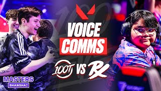 WE ELIMINATED PAPER REX  100T Masters Voice Comms [upl. by Nomrah]