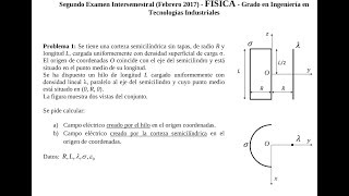 Solución del primer problema del intersemestral de 2017 [upl. by Eillen27]