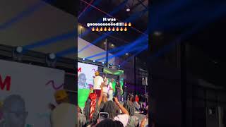 Jamaican dancehall musician Kranium on stage Usinijudge na past yanguquot Kenyans reacts in Tiktok [upl. by Aciruam]