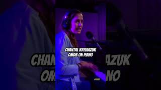 Chantal Kreviazuk plays over my dead body on piano🎹 chantalkreviazuk drake shorts music [upl. by Nhguav]